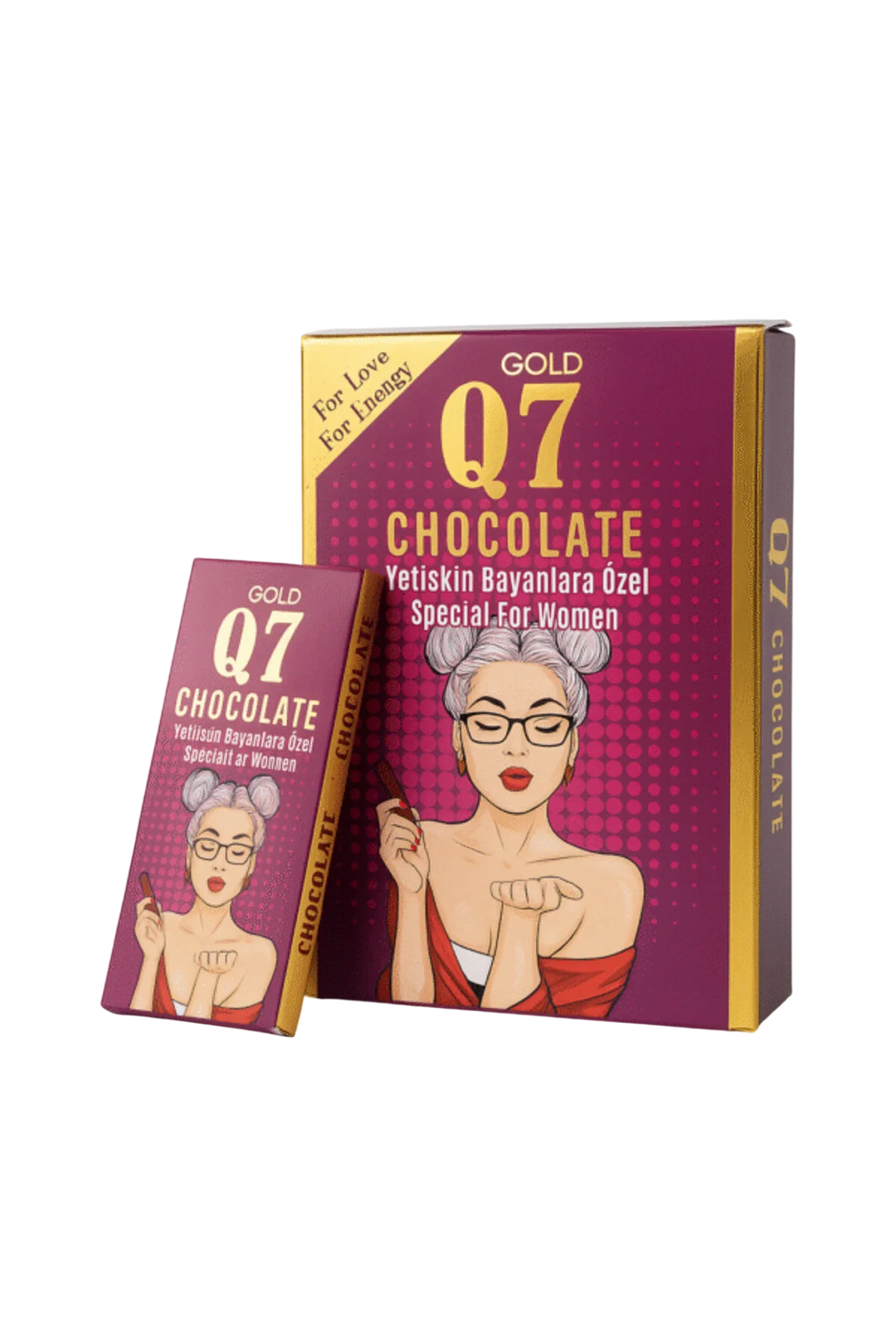 GOLD Q7 Gold Chocolate 12 pcs For Women Dubai