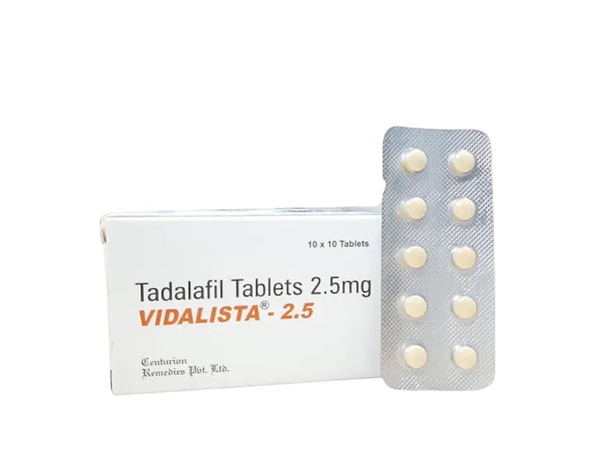 Vidalista 2.5mg Tadalafil Dubai